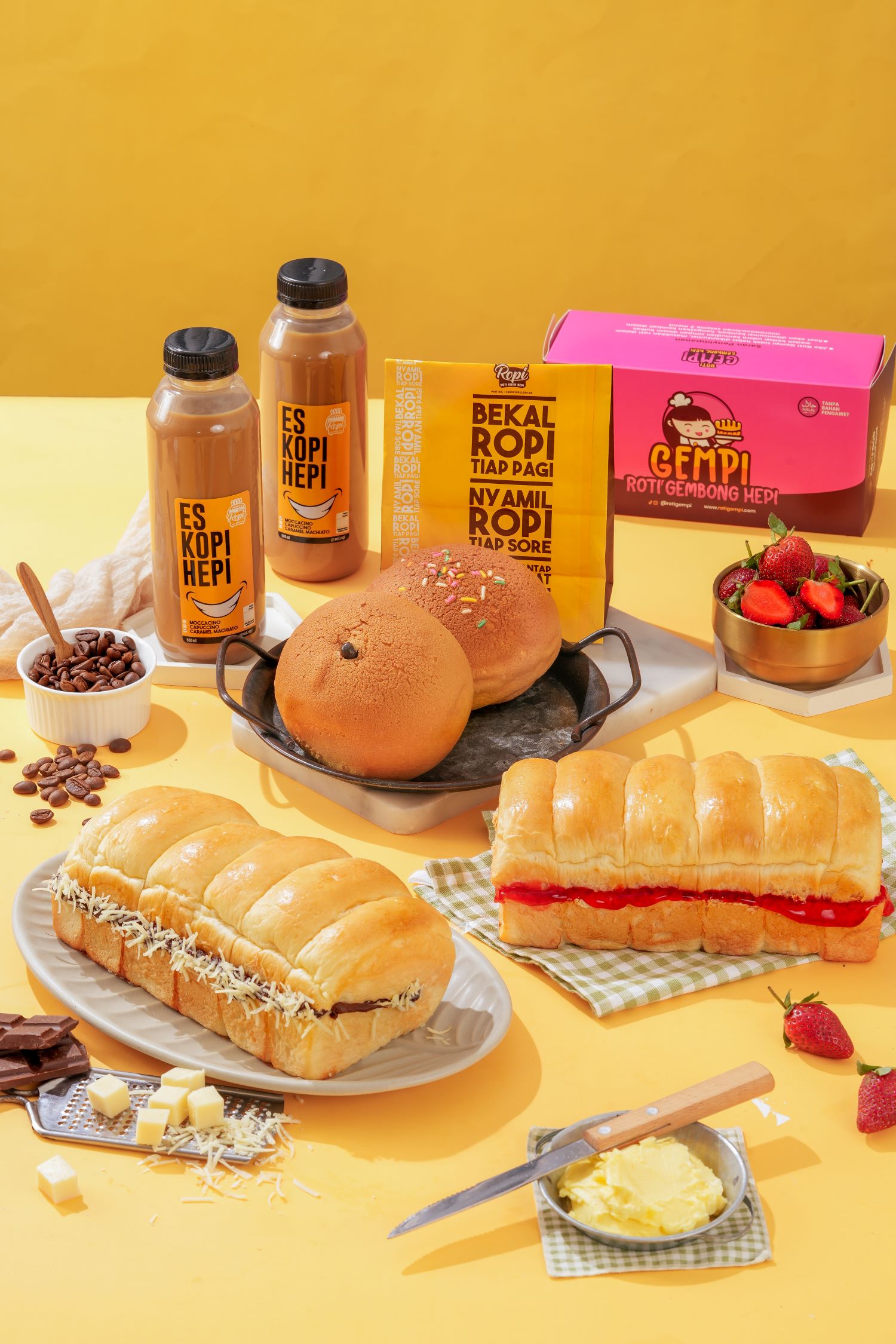 Franchise minuman kopi - Roti Ropi