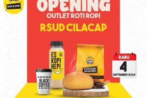 Pembukaan Franchise Roti Ropi di RSUD Cilacap
